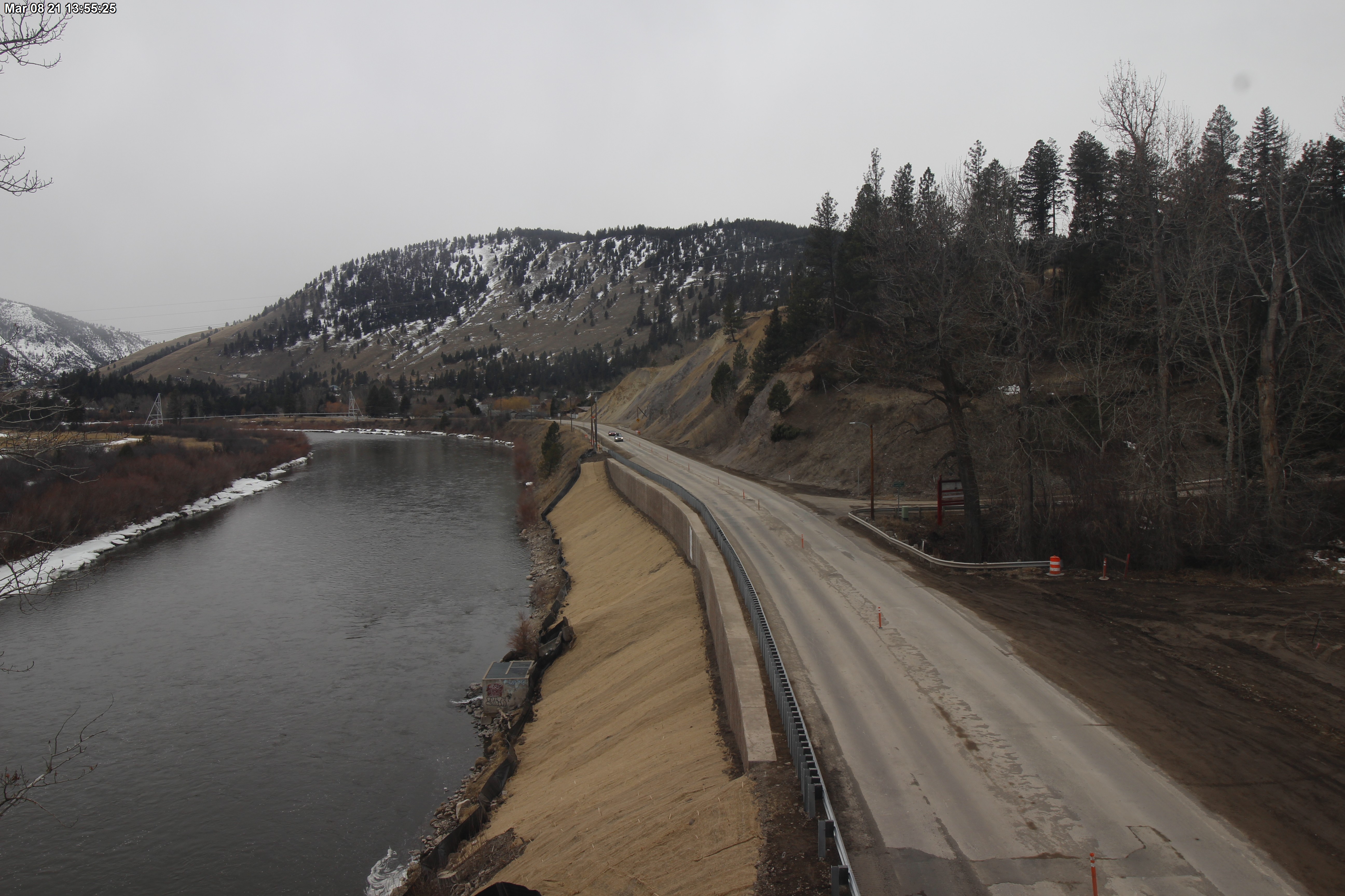 Montana Department of Transportation Road Construction cams