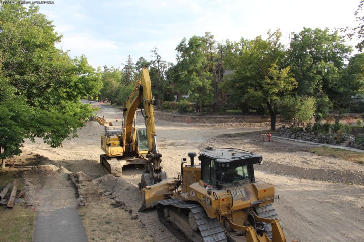 Latest webcam image from Conrad & 2nd Street construction site